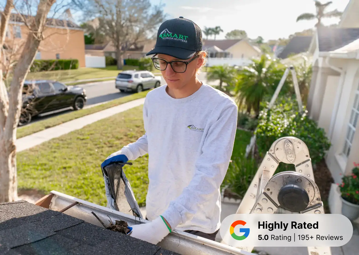 Gutter Cleaning Florida | #1 Rated Service | Smart Florida Gutters